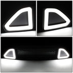 2015-2017 Ford Mustang Honeycomb Grille with LED DRL Lights