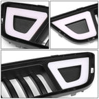 2015-2017 Ford Mustang Vertical Fence Style Front Lower Grille w/ LED DRL