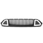 2018-2020 Ford Mustang Vertical Fence Style Front Upper Grille w/ LED DRL