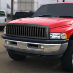 94-02 Dodge Ram Vertical Fence Style Grille - Matte Black