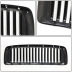 02-05 Dodge Ram 1500 / 03-05 Ram 2500 3500 Vertical Fence Grille Black