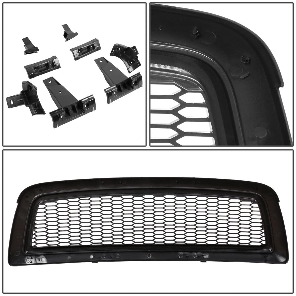 2009-2012 Dodge Ram 1500/2500/3500 Honeycomb Mesh Grille - Black