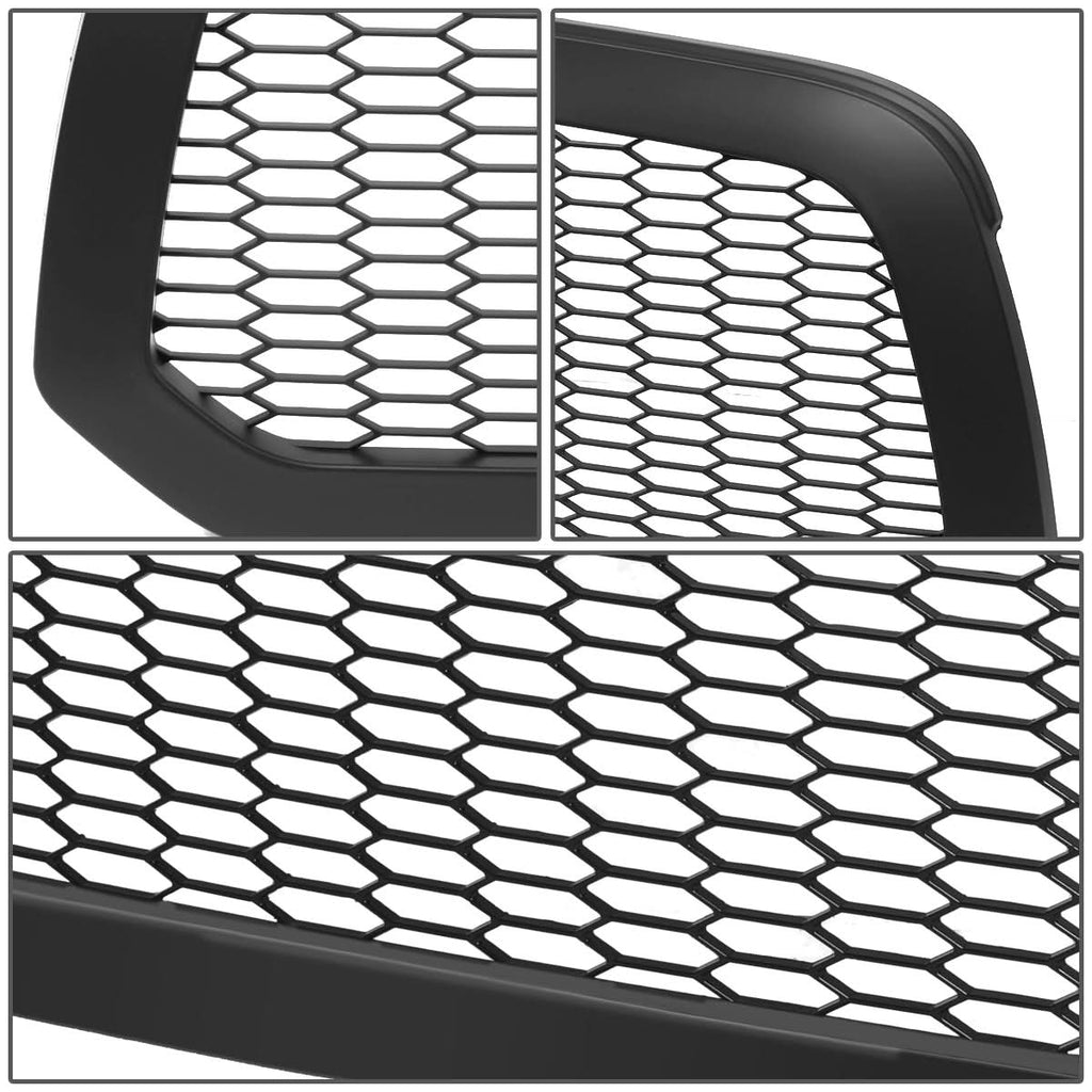 13-19 Dodge Ram 1500 Honeycomb Mesh Grille - Matte Black