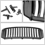 13-18 Dodge Ram 1500 Vertical Fence Style Front Grille Matte Black