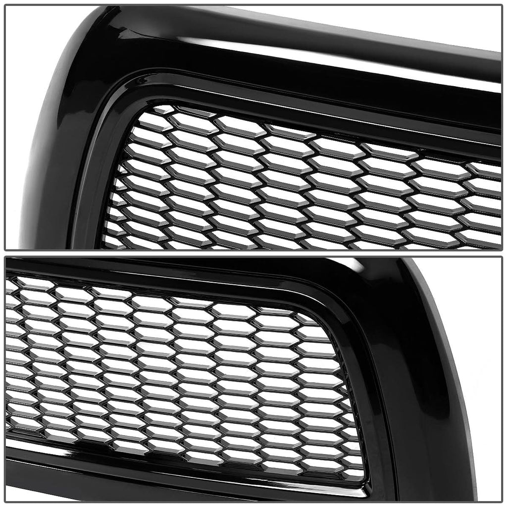 10-18 Dodge Ram 2500/3500 Honeycomb Mesh Front Grille - Black