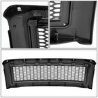 2008-2010 Ford F-250 F-350 F-450 F-550 Honeycomb Mesh Grille - Black