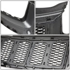 2014-2016 Jeep Grand Cherokee Honeycomb Mesh Grille - Black