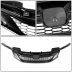 2016-2017 Honda Accord Honeycomb Mesh Grille - Black