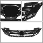 2013-2015 Honda Accord 4-Door Matte Black Front Grille