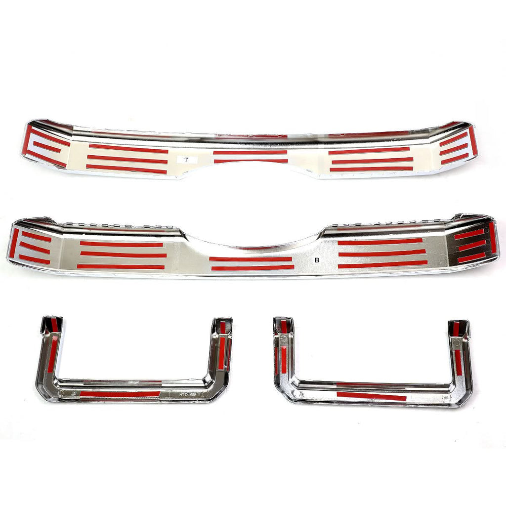 11-16 Ford F-250 F-350 Chrome Grille Overlay