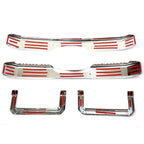11-16 Ford F-250 F-350 Chrome Grille Overlay