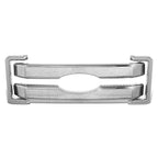 2011-2016 Ford F-250 F-350 Diamond Mesh Grille Overlay - Chrome
