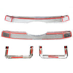 2011-2016 Ford F-250 F-350 Diamond Mesh Grille Overlay - Chrome