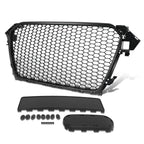 2013-2016 Audi A4 RS4 Style Front Grille Gloss Black