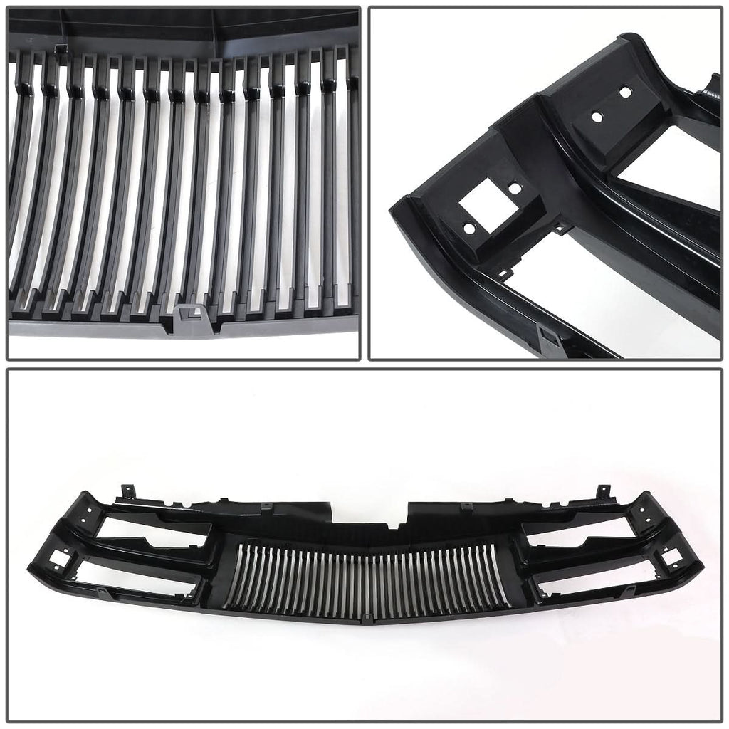 94-00 Chevrolet C/K Truck Vertical Fence Style Front Grille ABS