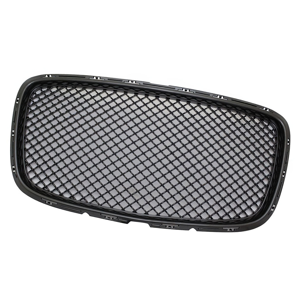 2015-2023 Chrysler 300 300C B Style Black Front Upper Grille