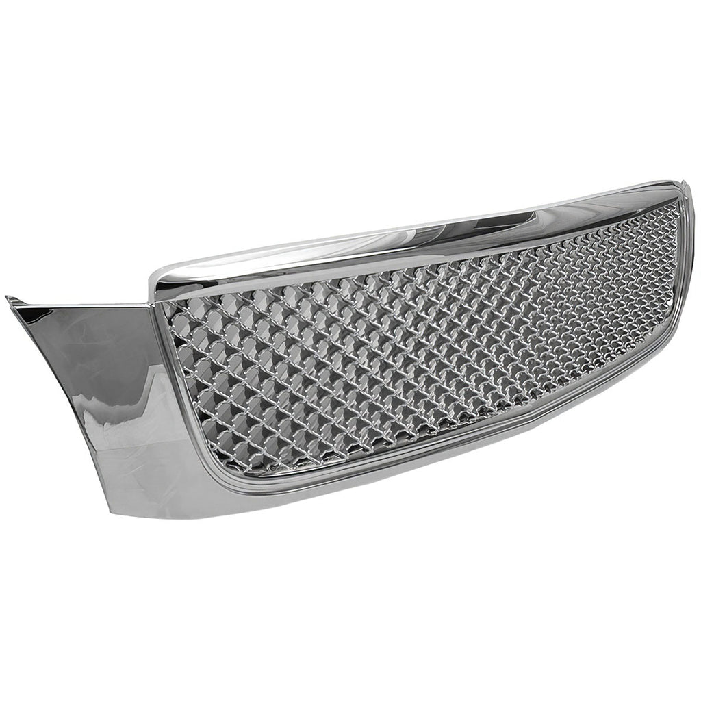 2000-2005 Cadillac Deville Diamond Mesh Style Chrome Front Grill ABS