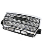 2021-2022 GMC Canyon Denali Style Black Front Bumper Upper Hood Grille