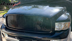 2002-2005 Dodge Ram 1500 2500 3500 Z Style Black Bumper Grille ABS