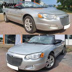 2004-2006 Chrysler Sebring B Style Chrome Front Bumper Grille ABS