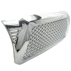 Fits 05-11 Tacoma Chrome Replacement Front Hood Bumper Mesh GrilleABS