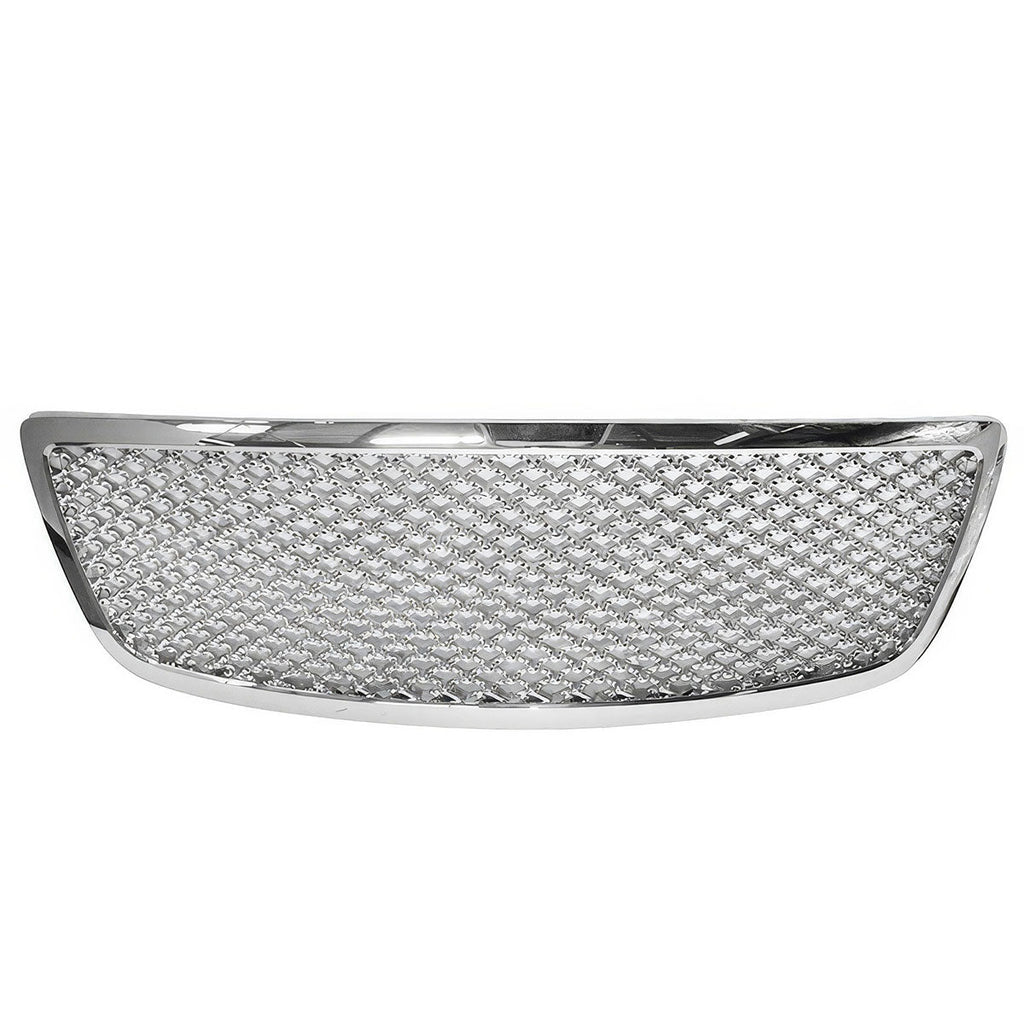 2009-2011 Dodge Ram Hood Grille Z Mesh Style ABS Chrome Plated Mesh