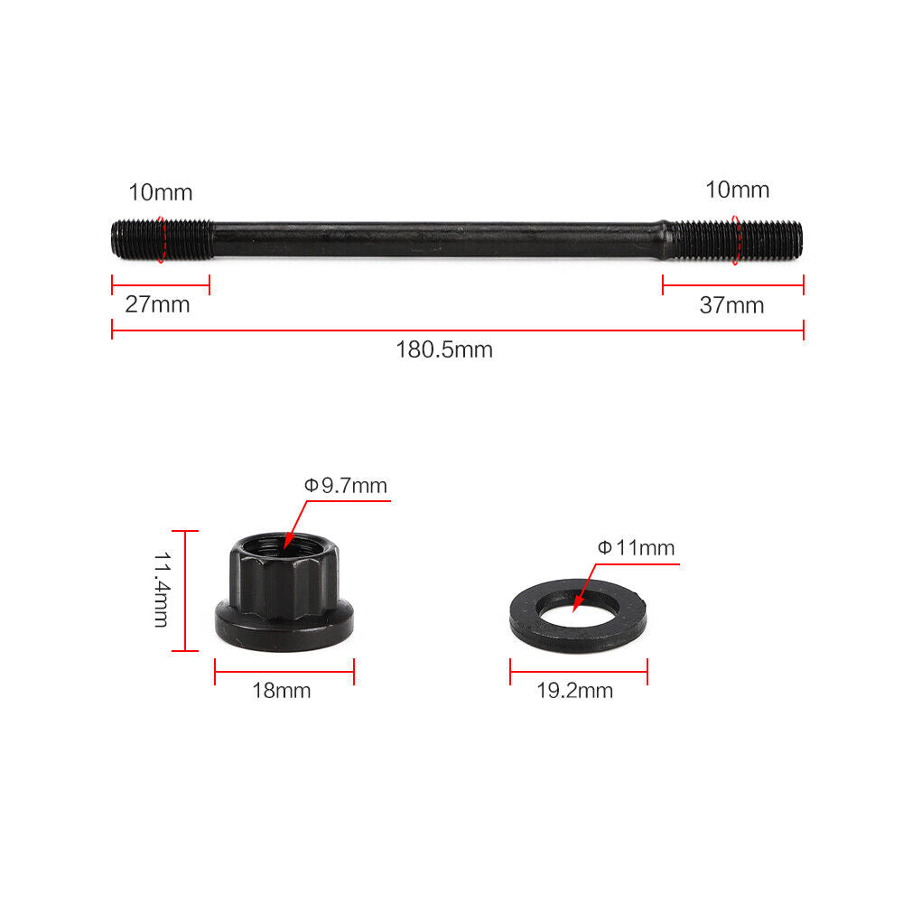 Head Studs Stud 208-4303 For Honda Acura GSR B18C B18C1 DOHC VTEC B18 B20 - Bull Boost Performance