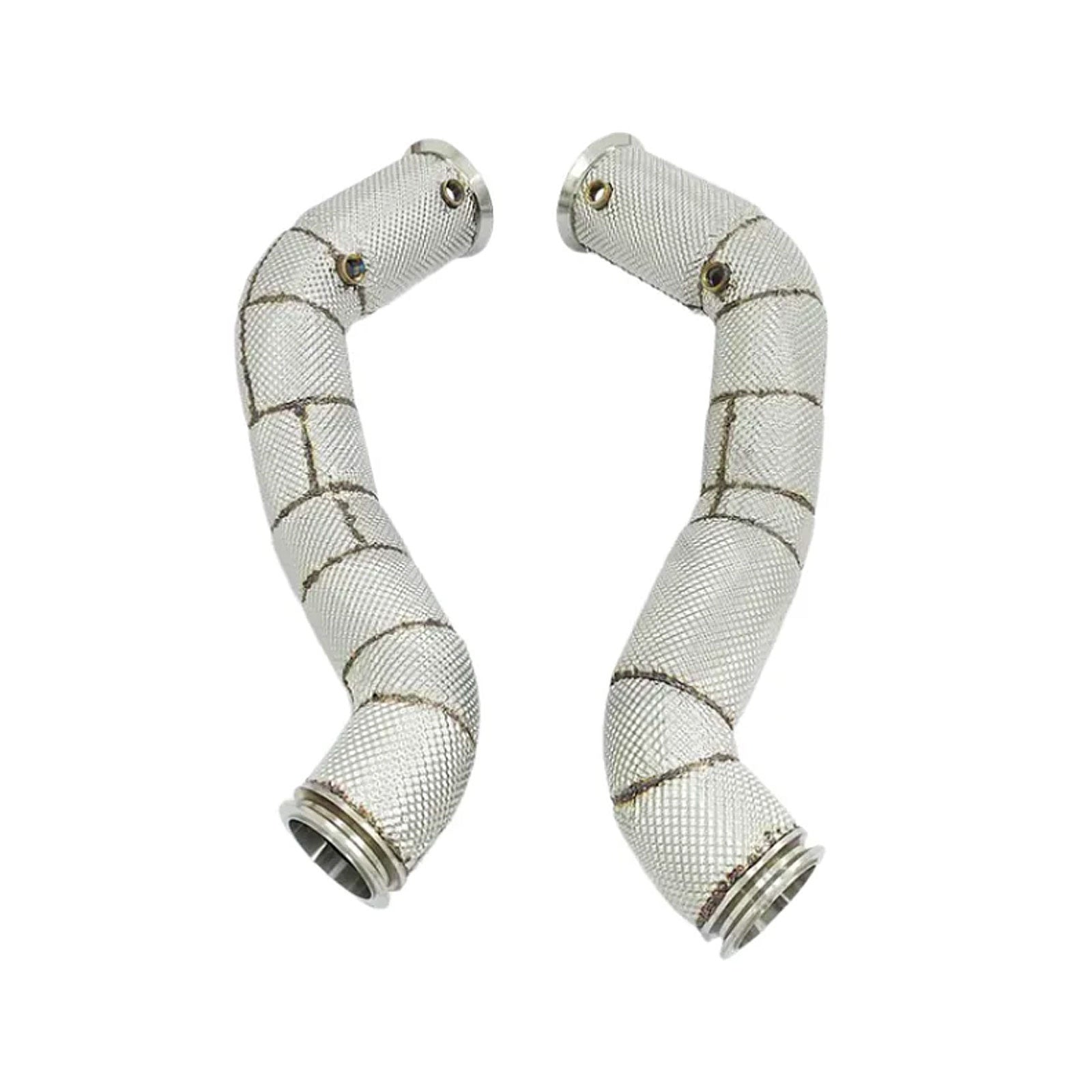 304 Stainless High Performance Straight Downpipe for McLaren GT - Bull Boost Performance