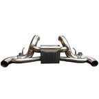 Stainless Valved Catback Exhaust System for McLaren GT OEM Tips - Bull Boost Performance