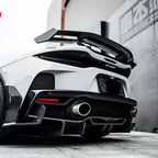 MSO Style Dry Carbon Fiber Rear Spoiler Wing for McLaren GT - Bull Boost Performance