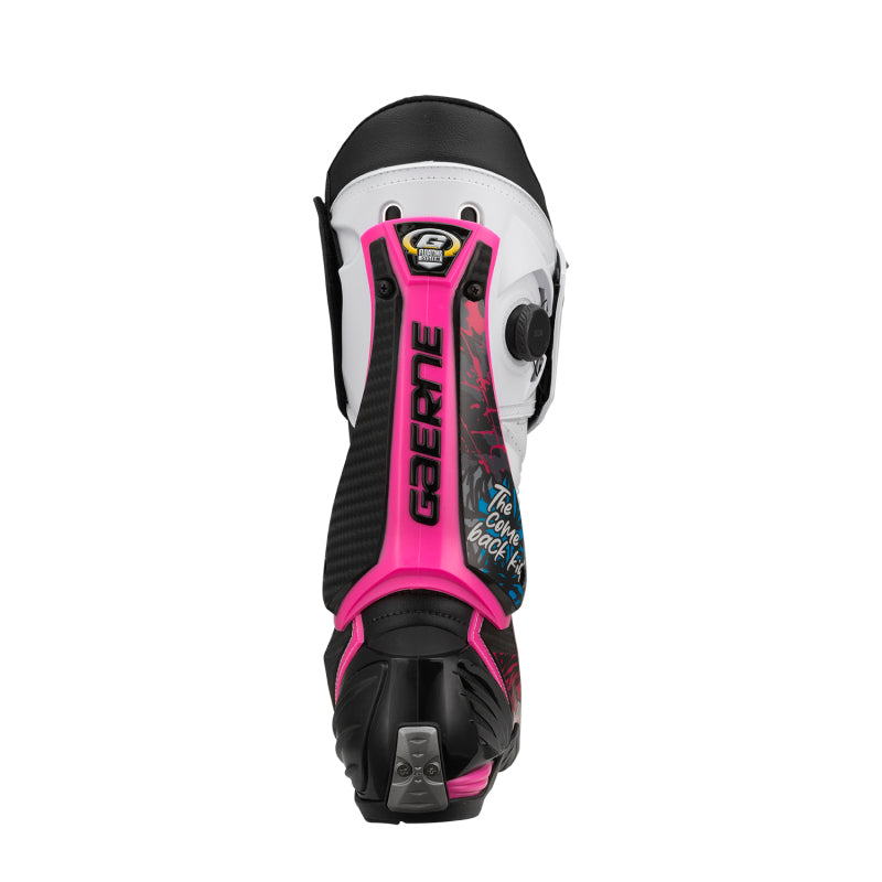 Gaerne GP1 Limited Series Scott Redding Replica Boot Bold White/Pink Size 10.5
