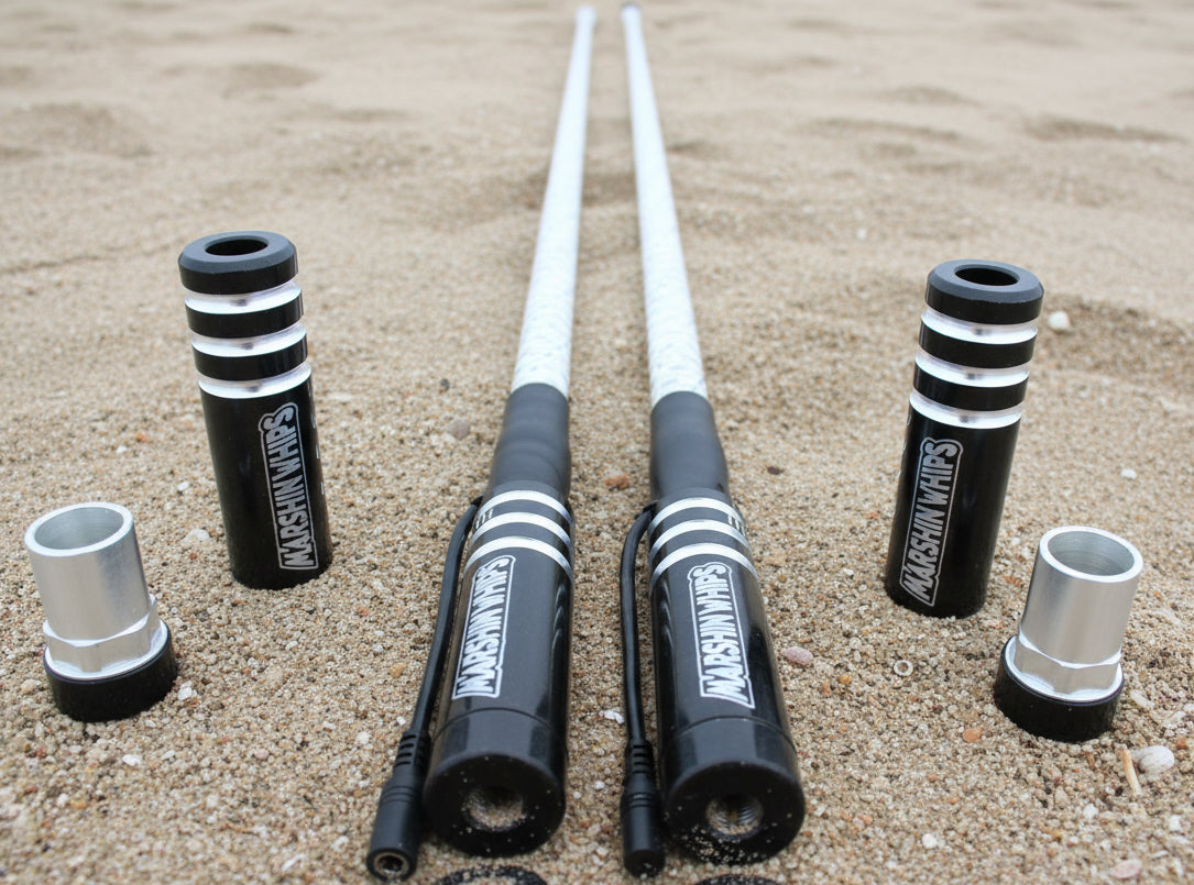 Game Changer LED Whip Set - Red, White & Blue Edition by Marshin Whips