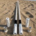 Game Changer LED Whip Set - Red, White & Blue Edition by Marshin Whips