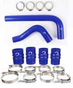 Heavy Duty Silicone Intercooler and Coolant Hose Kit Compatible With 2010-2012 Dodge Ram Cummins 2500 3500 6.7L Diesel
