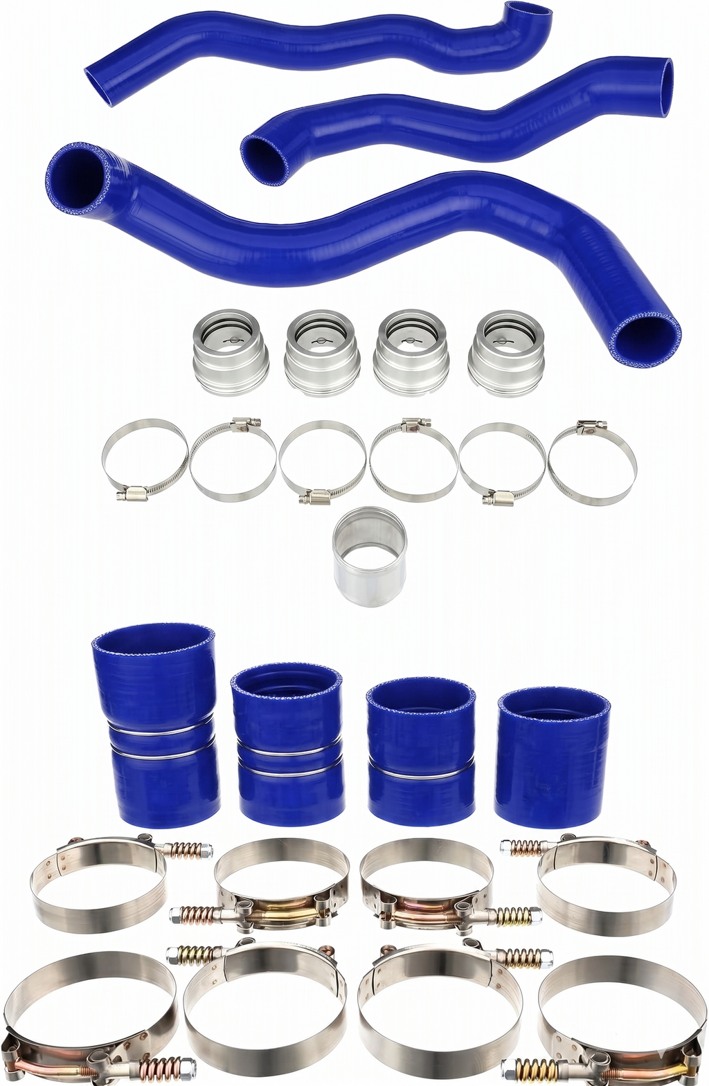 Silicone Intercooler Boot and Radiator Hose Kit For 08-10 Ford F-250 F-350 6.4L