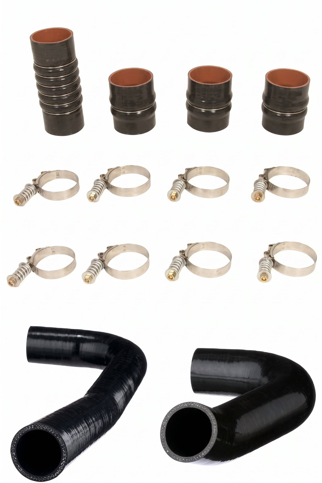 Silicone Radiator Hose and Intercooler Boot Kit For 03-07 Dodge Ram Cummins 5.9L