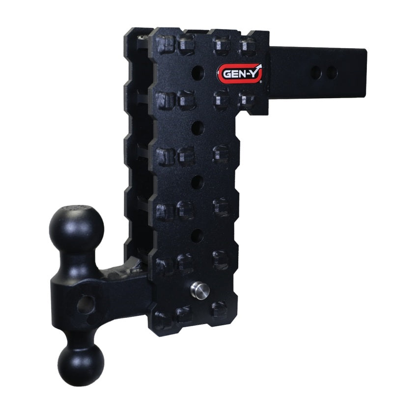 Gen-Y Phantom-X 2.5in Solid Shank 10in Drop 1.6K TW 16K Hitch w/GH-051 (No Flat Towing)