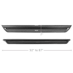 Go Rhino 22-24 Toyota Tundra Double-Cab Dominator Xtreme D1 SideSteps (incl. Brackets) - Black