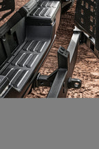 Go Rhino Swing-A-Way Hitch Mounted Tire Carrier (Lic. Plate Lights Not Included) - Textured Black