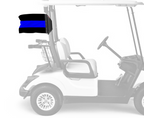 Thin Blue Line 12"x18" Forever Wave Flag for Golf Carts