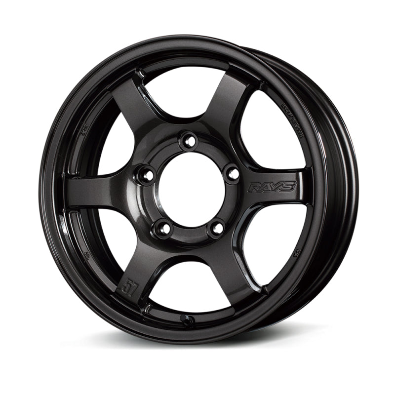 Gram Lights 57DR-X 17x8.0 +05 6x114.3 Super Dark Gunmetal Wheel