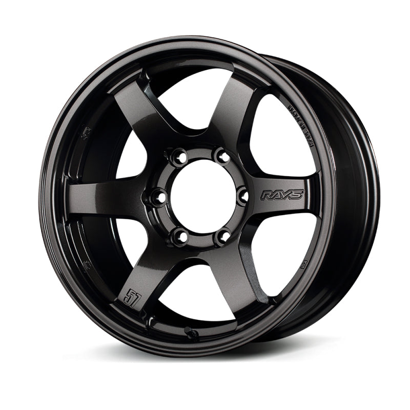 Gram Lights 57DR-X 17x8.0 +05 6x114.3 Super Dark Gunmetal Wheel