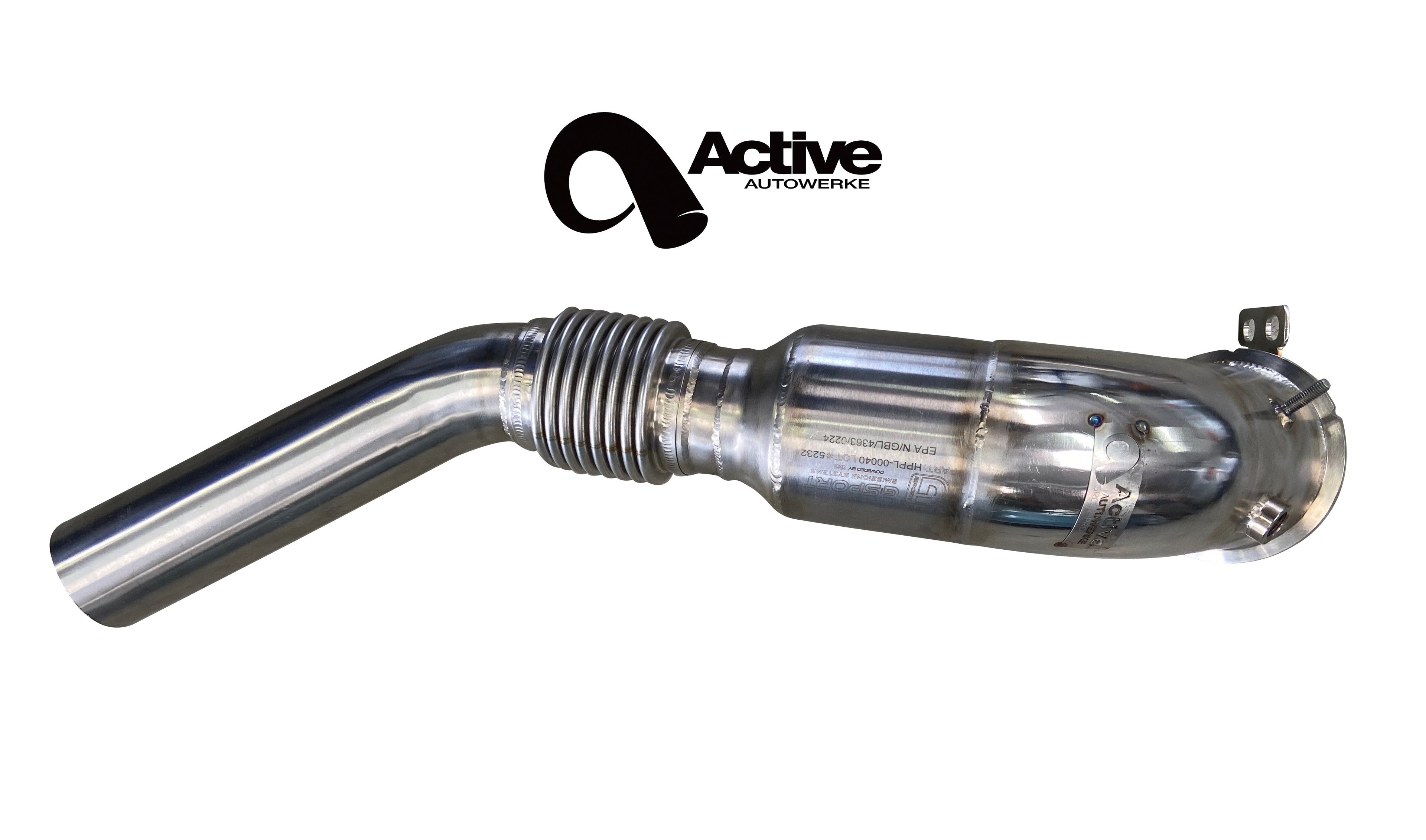 Active Autowerke Toyota GR Corolla GESI Catted Downpipe