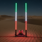 Game Changer LED Whip Set - Green, White & Red