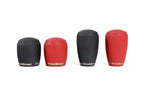 GrimmSpeed Stubby Shift Knob Stainless Steel Red - M12x1.25