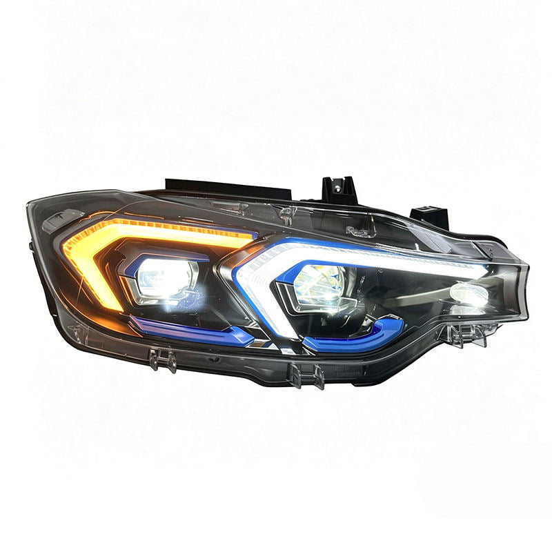 V2 Dual-Color LED Headlights for BMW F30/F31/F35 3 Series 2012-2018