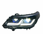 Dual Color Laser Style Headlights Assembly for BMW 5 Series E60 E61 (2003–2010)