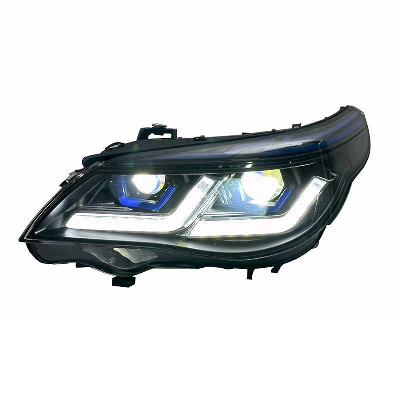 Dual Color Laser Style Headlights Assembly for BMW 5 Series E60 E61 (2003–2010)
