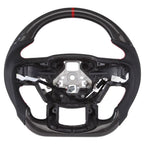 Real Carbon Fiber or Full Leather Heated Steering Wheel for Ford F-150 Raptor 2015-2020