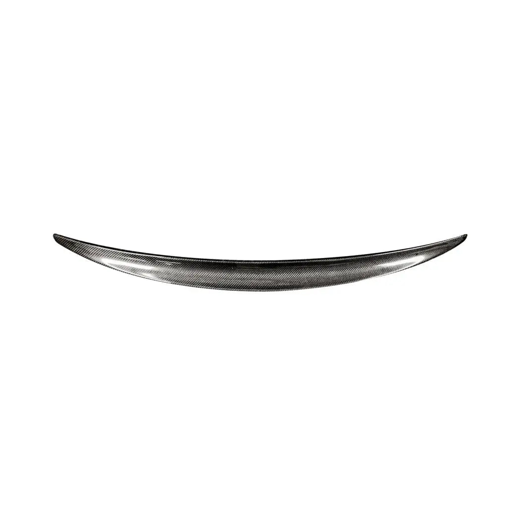 Audi A4 B9 S-Line / S4 Sedan Carbon Fiber Rear Trunk Boot Spoiler Wing Lip 2022 - 2024